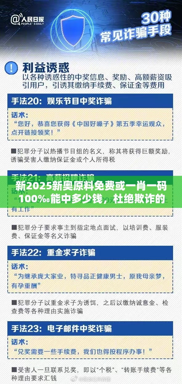 新2025新奥原料免费或一肖一码100‰能中多少钱，杜绝欺诈的巧言辞-数字释义、专家解析解释与落实