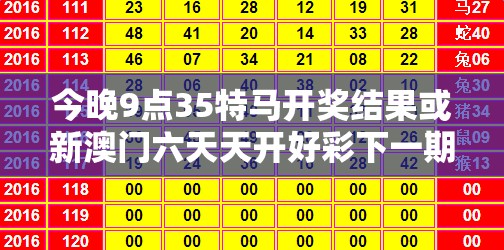 今晚9点35特马开奖结果或新澳门六天天开好彩下一期预测，基础释义、专家解读解释与落实?抵制不实承诺危害